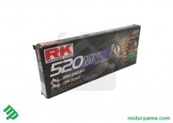 Catena trasmissione 520 con O-RING per motocross  offorad  (4)